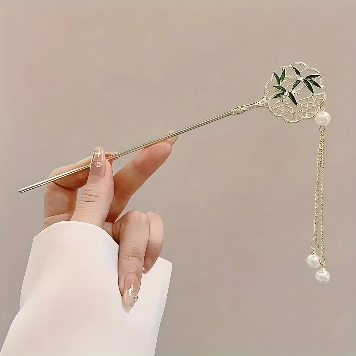 1/3/6pcs Elegant Chinese Style Tassel Hairpin with Traditional Floral Design for Women Bridal Wedding Hair Accessories HairStick