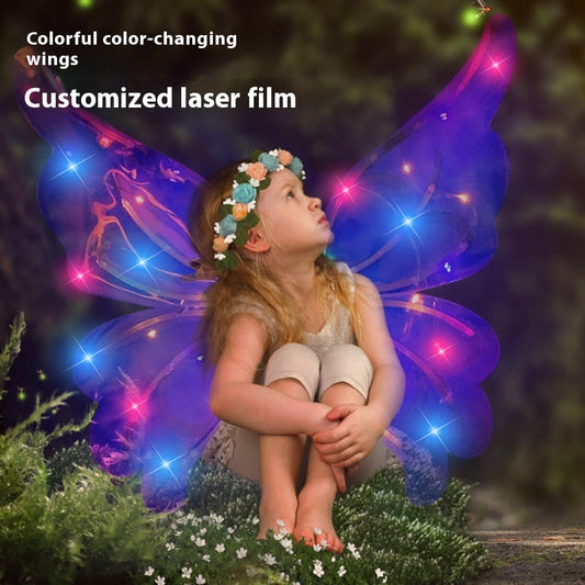 Light-emitting Electric Butterfly Wings