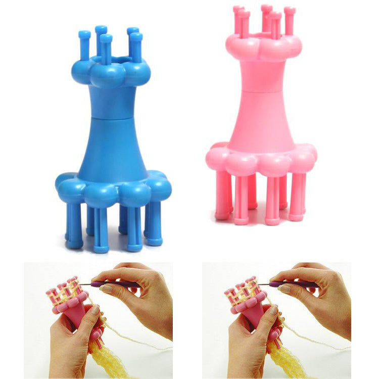 Double-Head DIY Knitting Tool and Yarn Winder