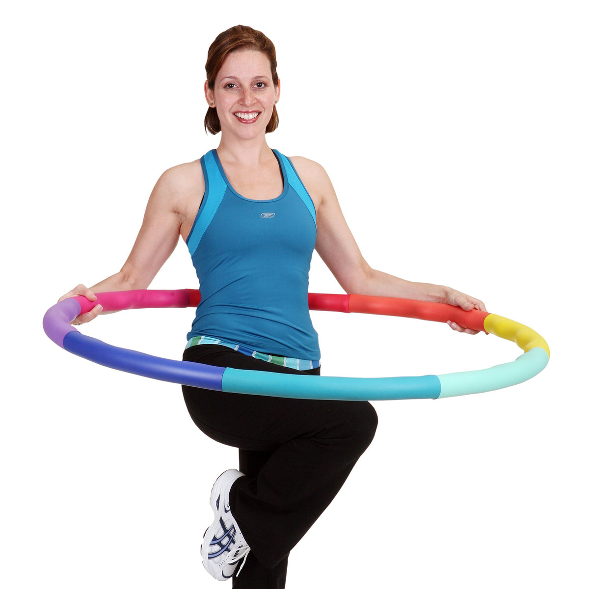 Weight Loss Sports Hoop® Series: Acu Hoop® 5L - 4.9lb (2.2kg) Large Weighted Fitness Exercise Hula Hoop