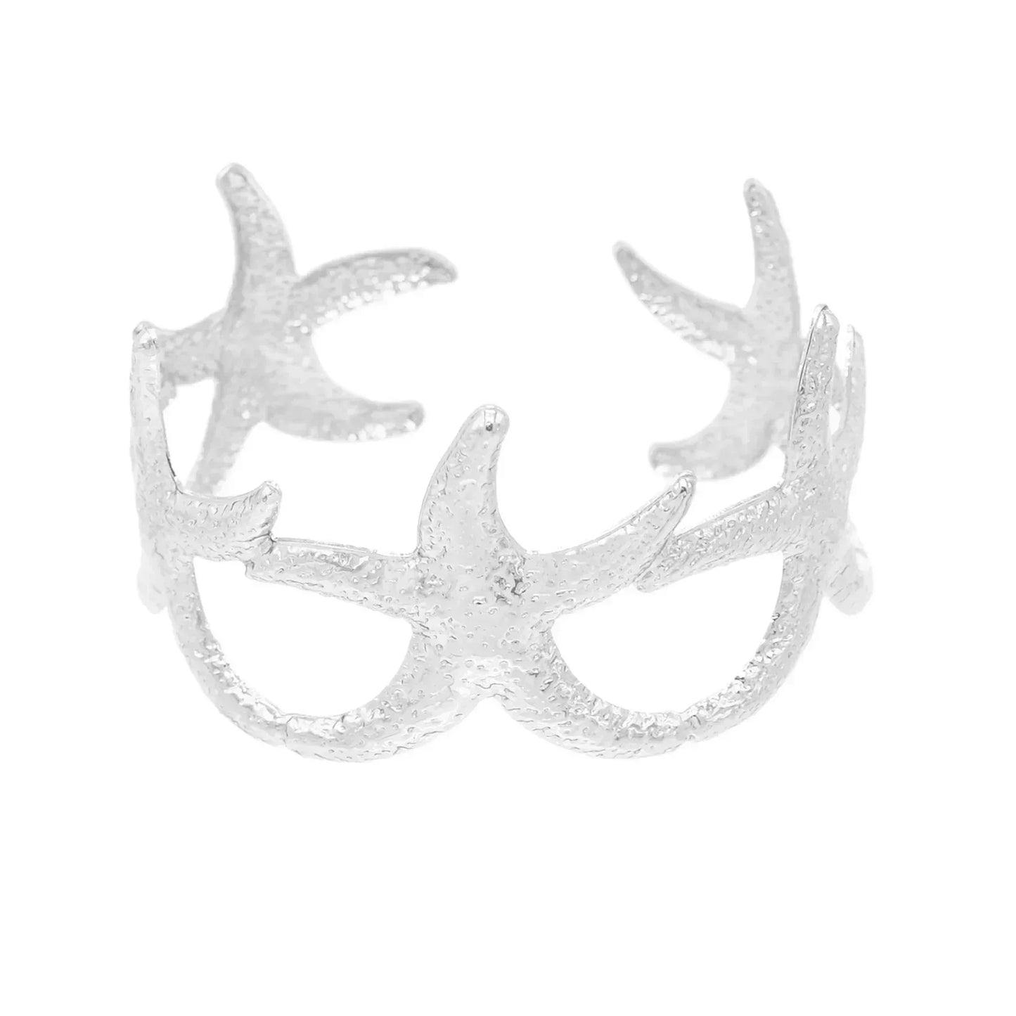 Golden Alloy 2 Starfish Arm Bracelet