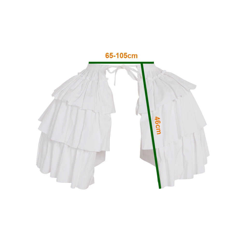 Baroque Bilateral Bustle Crinoline Rococo Pannier Petticoat