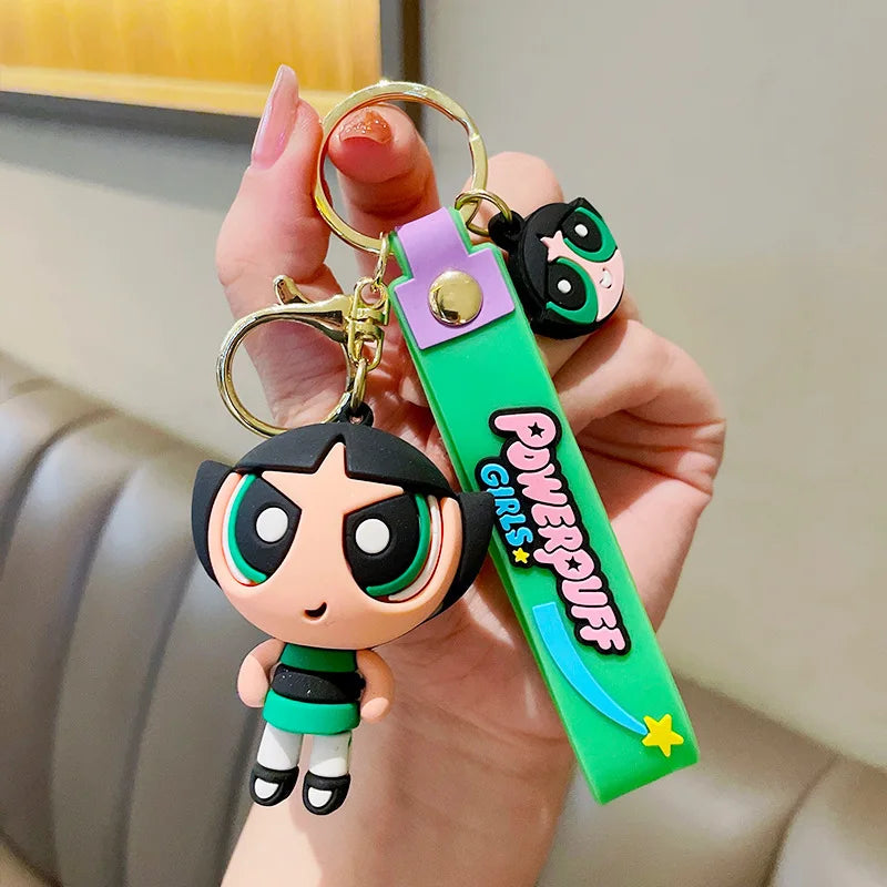 Powerpuff Girls keychains