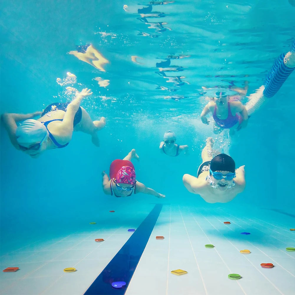 Diving Gems Pool Toys Underwater Diving Game Seek & Splash Sinking Toy for Kids Learning Game Water Sports Toys Pool Accessories