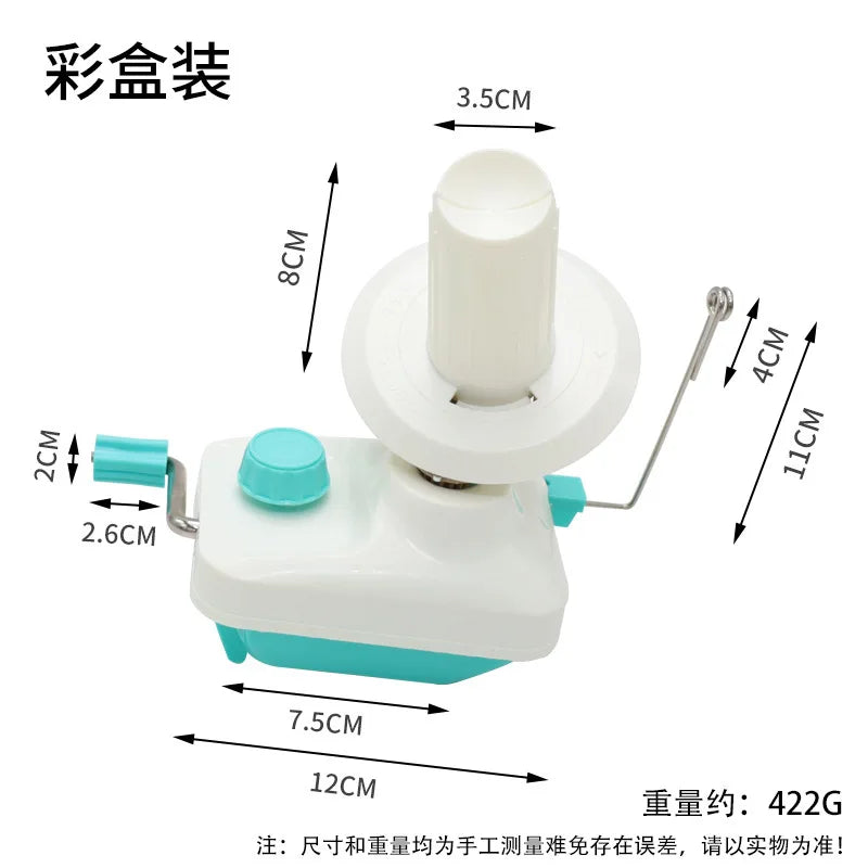 Small Household Ball Sorting Manual Hand Cranked Yarn Weaving And Winding Machine