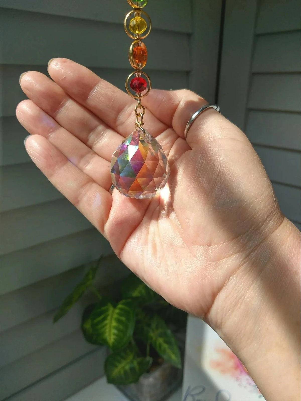 1pc Crystal Suncatcher Rainbow and Fantasy