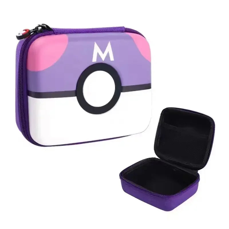 400Pcs Pokemon Game Cards Capacity Cards Holder Album Hard Case Card Holder Book Earphone Storage Box Christmas Gifts