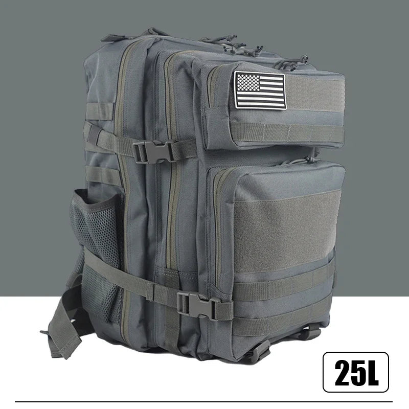 25L/45L 3P Tactical Backpack for Men Women Pink Outdoor Camping Hunting Accessories Military Army Molle Rucksacks Assault Bag