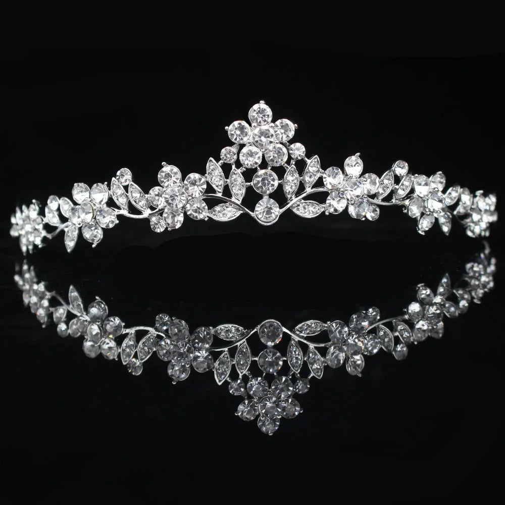 Crystal Wedding Bridal Tiara Hairstyle For Women Girls Prom Headband Elegant Bride Hair Styling Tools Fashion  hair accessories