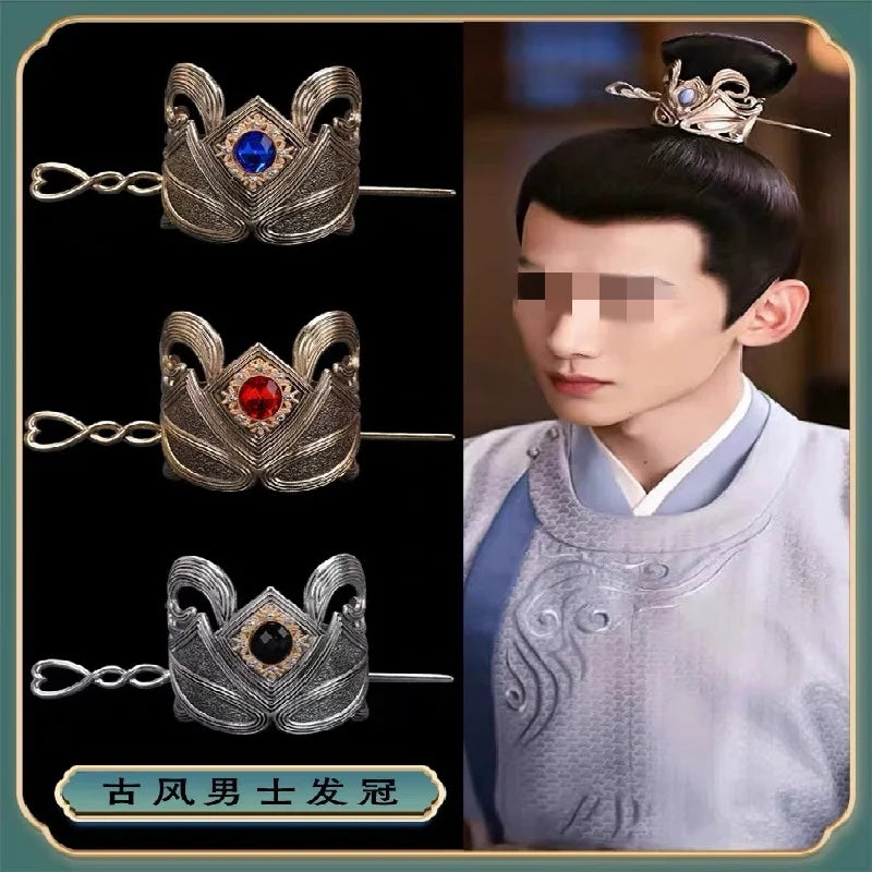 Latest Handmade Chinese Hair Sticks Forks Crown Hair Bun Holder Pin Retro Style Headpieces Hairpins Clips for Women Girls