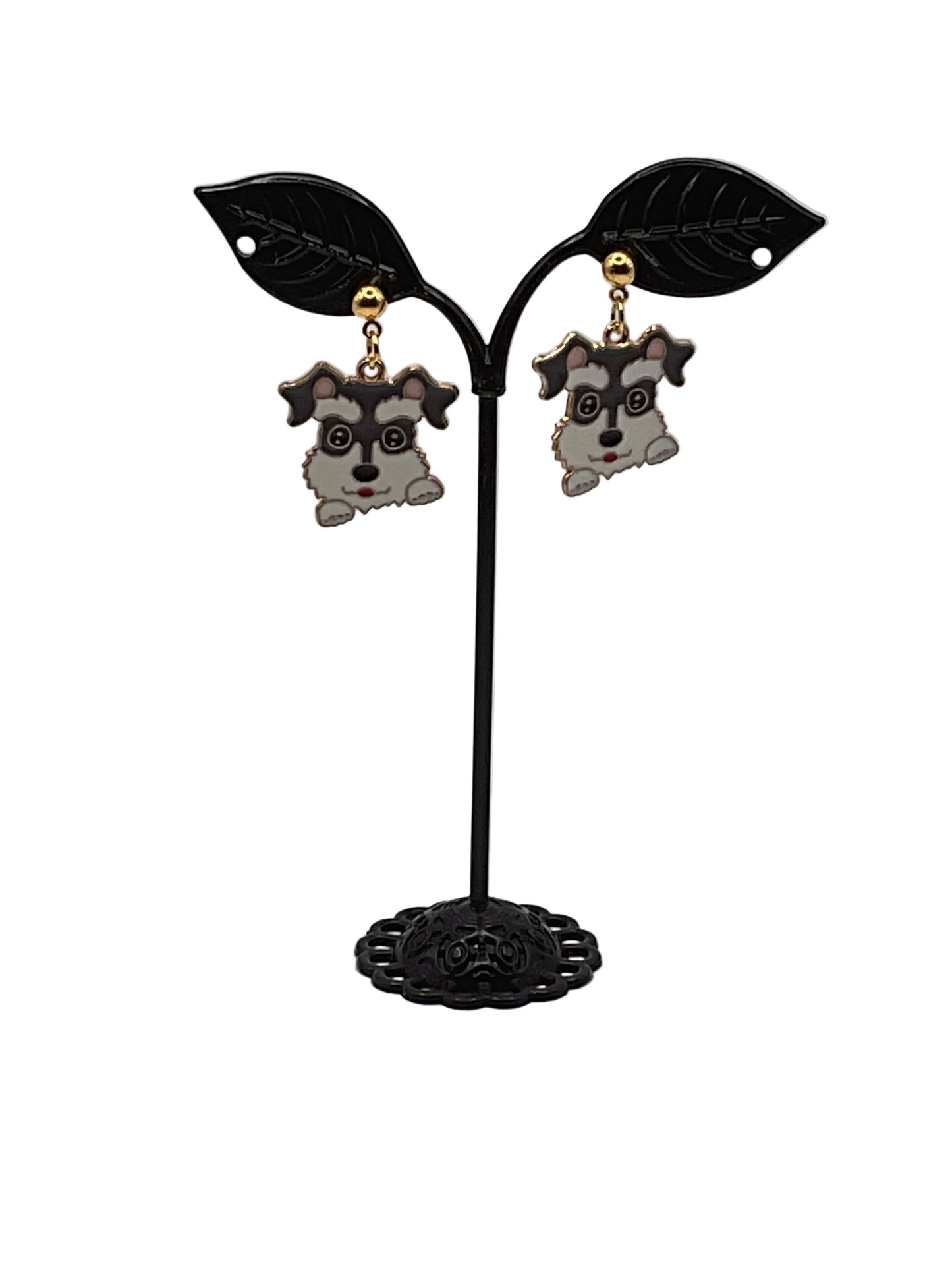 Dog Earrings