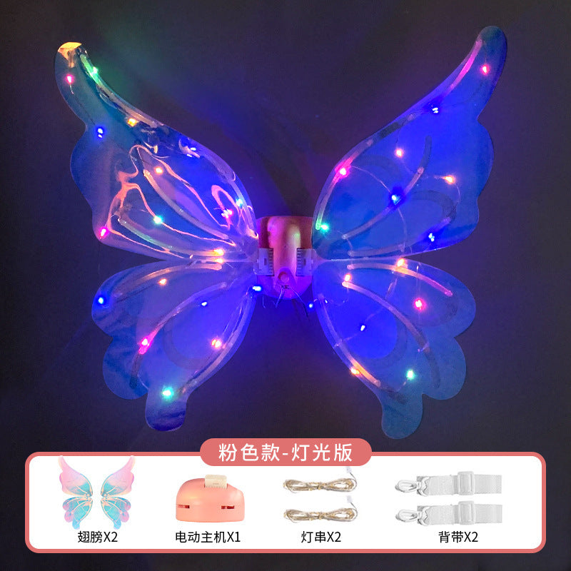 Light-emitting Electric Butterfly Wings