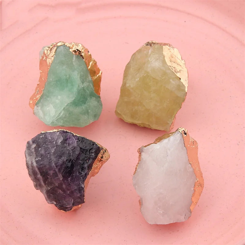 Natural Crystal Furniture Handle Single Hole Drawer Knob Green Pink Brass Handles For Kitchen Cabinet Door Cupboard Pulls Diy