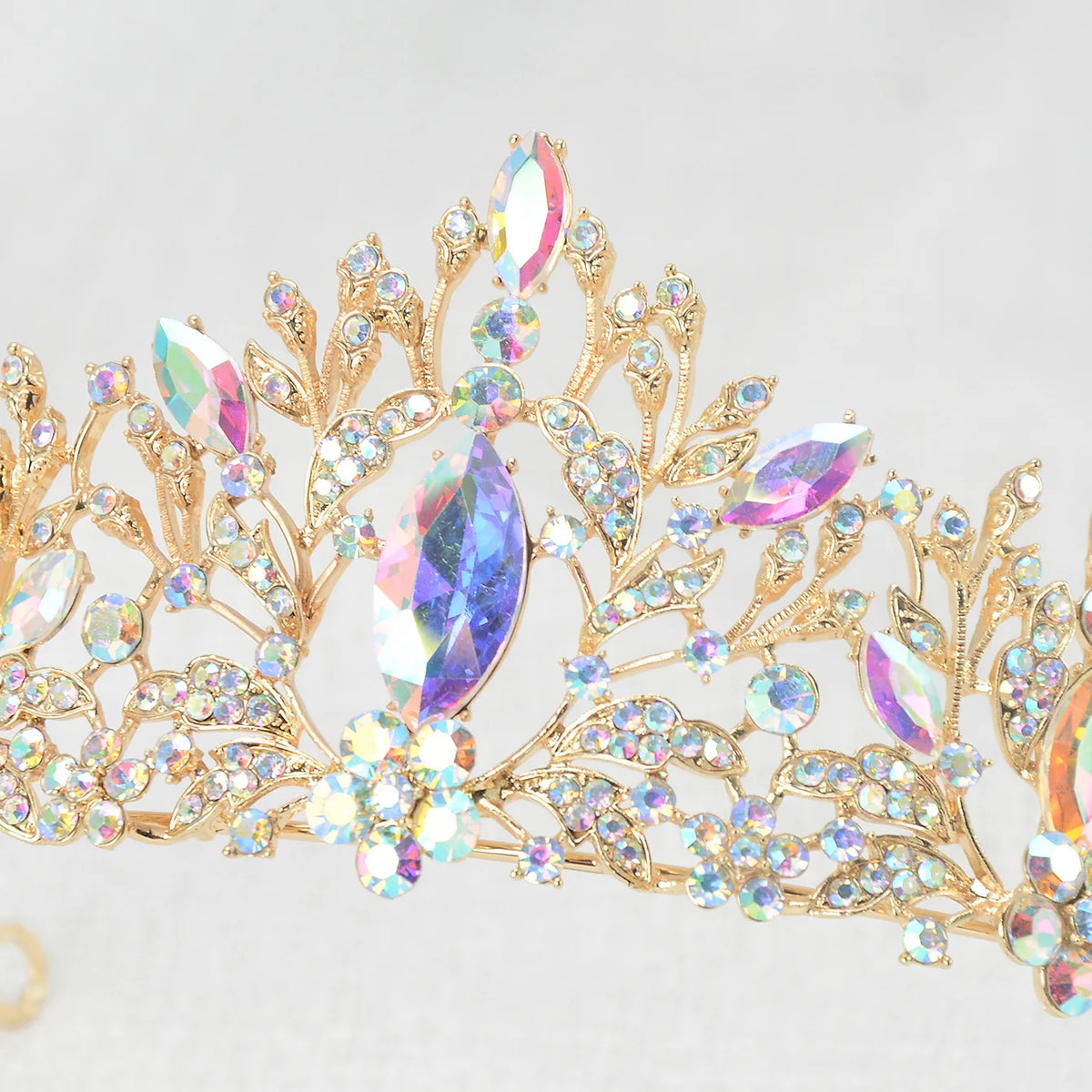Children's little princess crown hairpin, birthday performance decorative headdress, bridal headdress with high quality