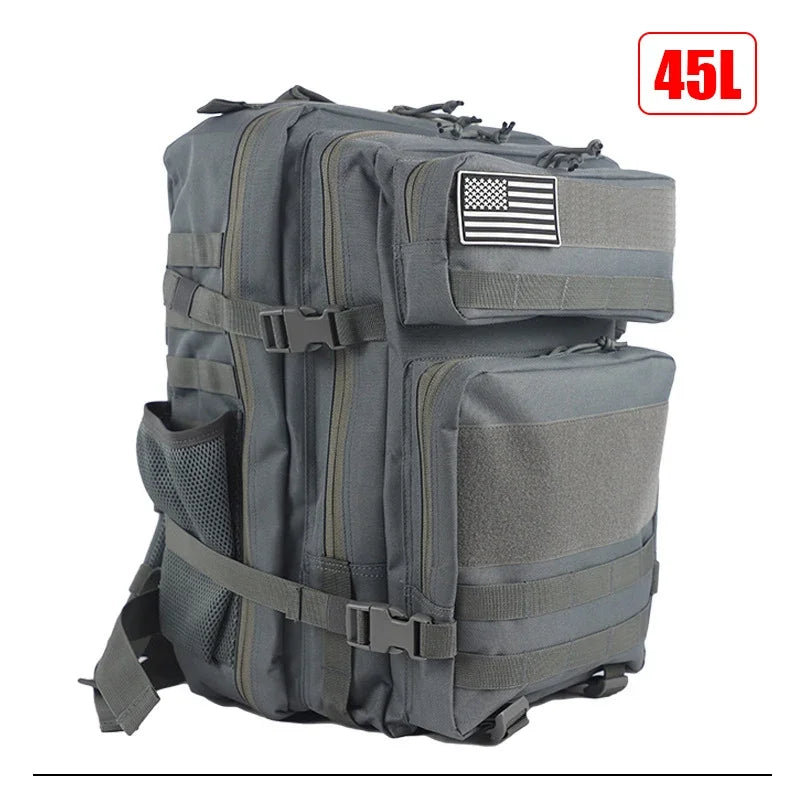 25L/45L 3P Tactical Backpack for Men Women Pink Outdoor Camping Hunting Accessories Military Army Molle Rucksacks Assault Bag