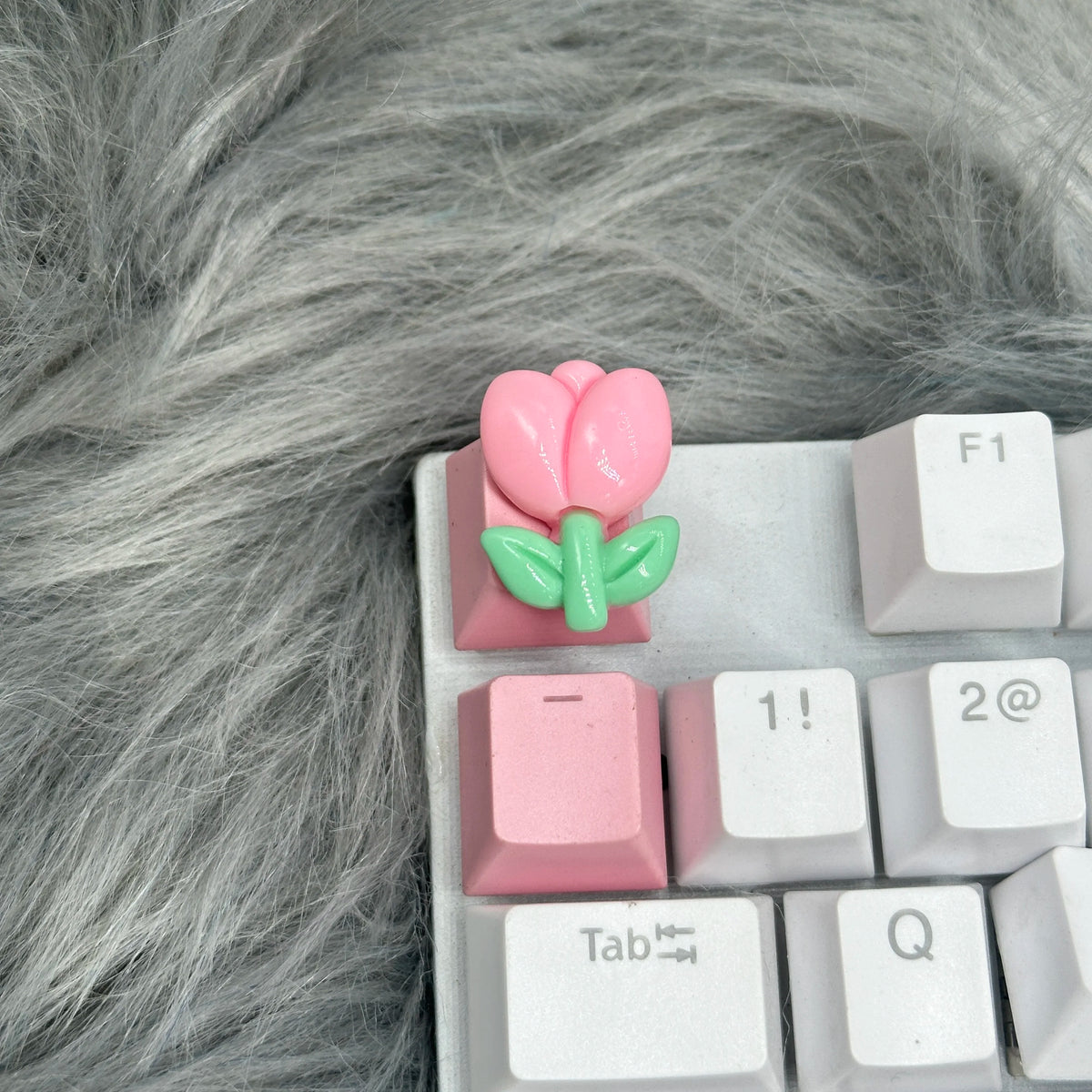 DIY Keycaps with Cute Floral Melodies