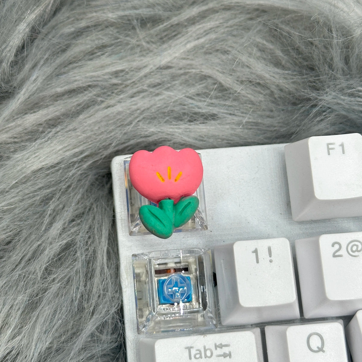 DIY Keycaps with Cute Floral Melodies