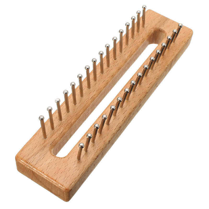 Wooden Scarf Knitting Loom Tool Set and Accessories
