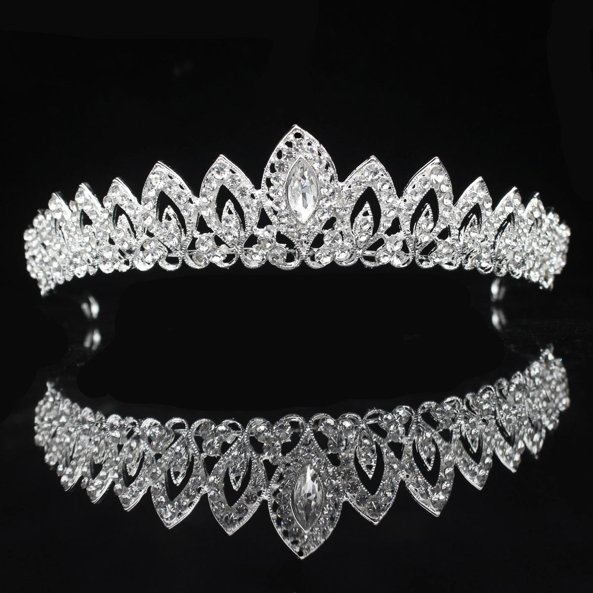 Crystal Wedding Bridal Tiara Hairstyle For Women Girls Prom Headband Elegant Bride Hair Styling Tools Fashion  hair accessories