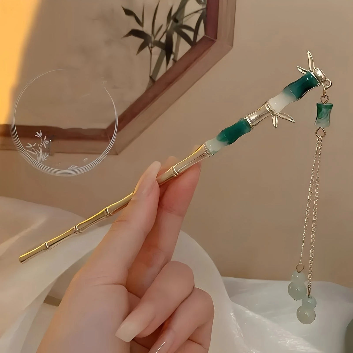 1/3/6pcs Elegant Chinese Style Tassel Hairpin with Traditional Floral Design for Women Bridal Wedding Hair Accessories HairStick