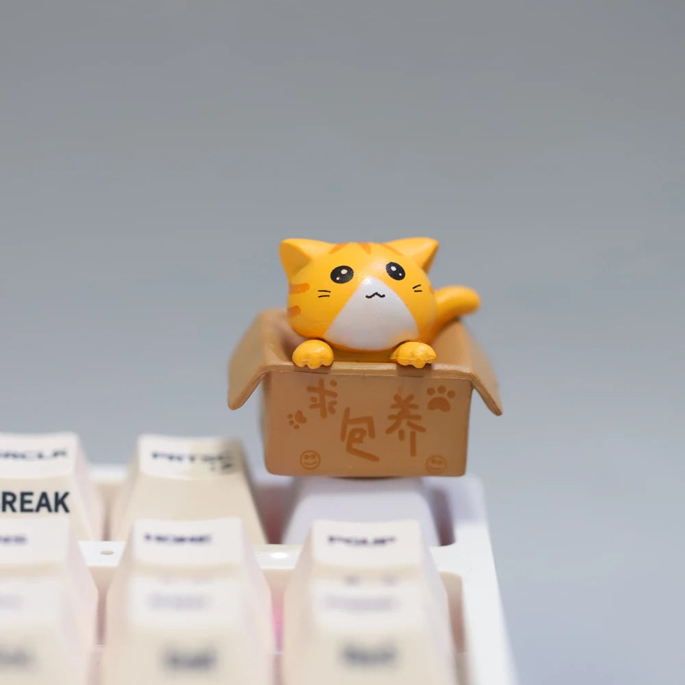 1pc Customize Your Keyboard with Cute Cat Keycaps
