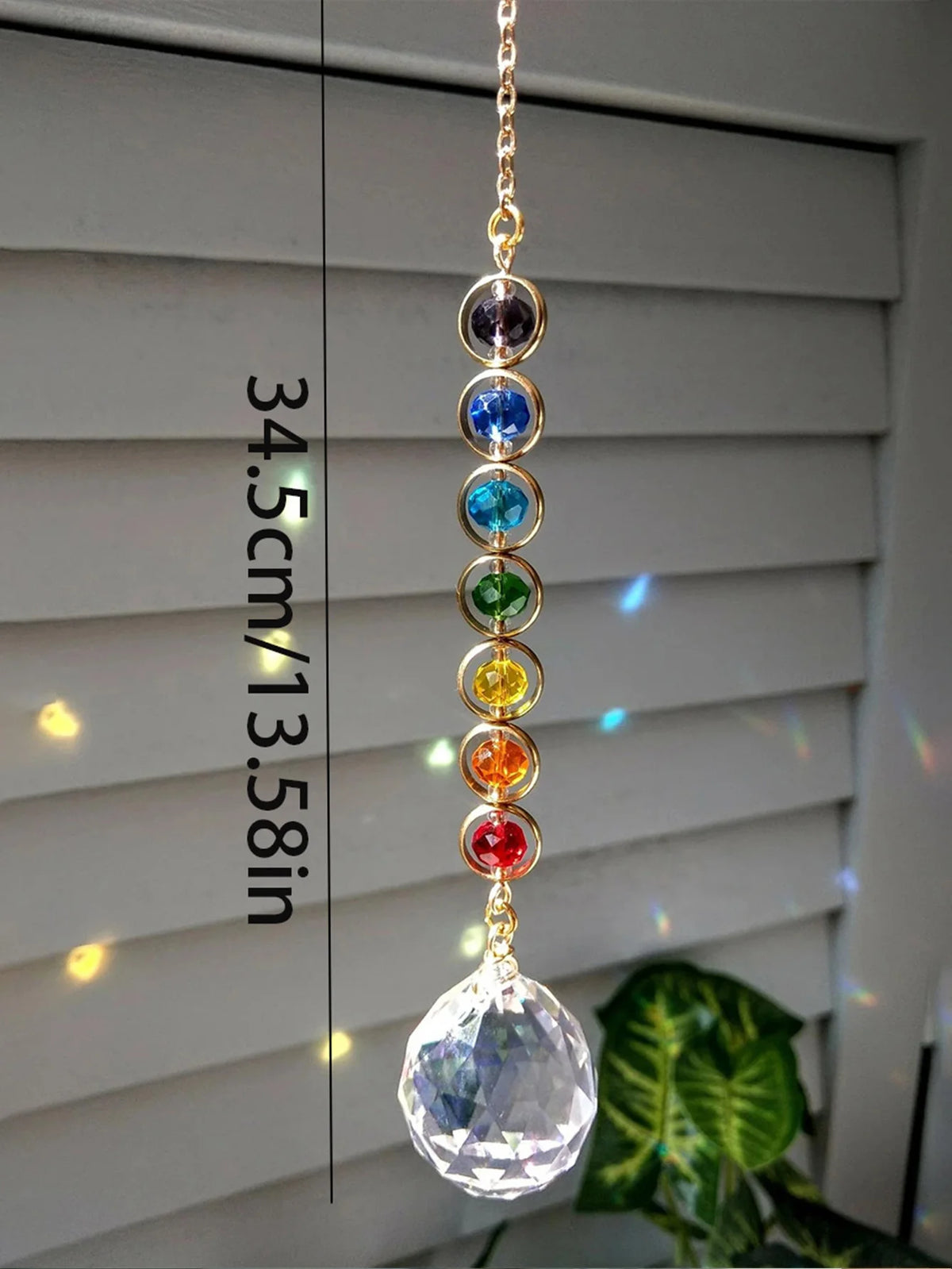 1pc Crystal Suncatcher Rainbow and Fantasy