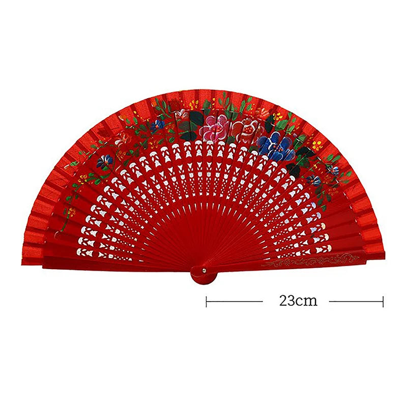 Chinese and Spanish Style Double-Sided Folding Fan