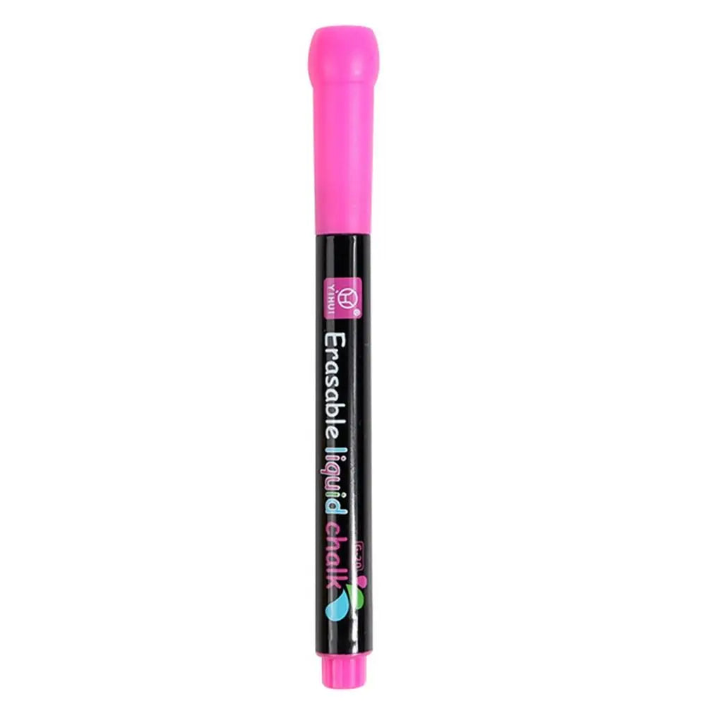 Multi-Color Glass Window Painting Blackboard Graffiti Whiteboard Pen Highlighters Liquid Chalk Pen Art Marker Pen
