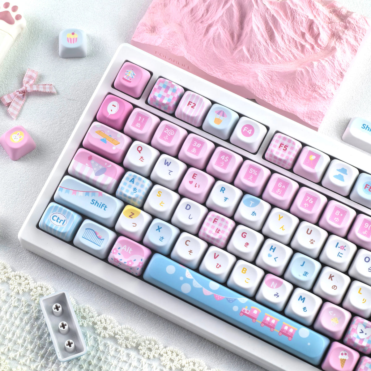 MAIMOOO Keyboard Keycaps Garden Party Cherry Moa