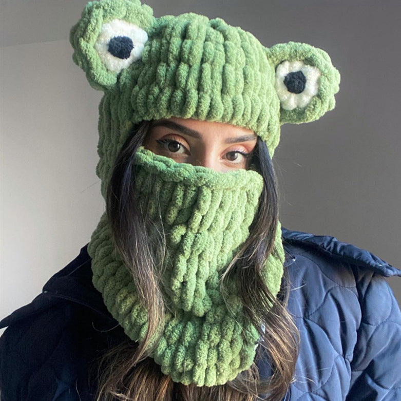 Thick Warm Coarse Yarn Hat