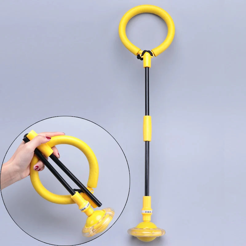 Flash Jumping Rope Ball Kids One Foot Outdoor Fun Sports Children Jumping Force Reaction Training Swing Ball Child-parent Games