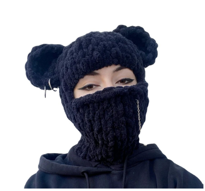 Thick Warm Coarse Yarn Hat