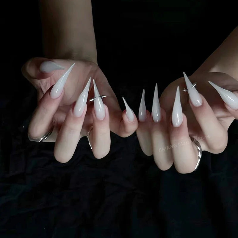 10PCS Cat Claw Long Dragon Shape Claw Acrylic Nails