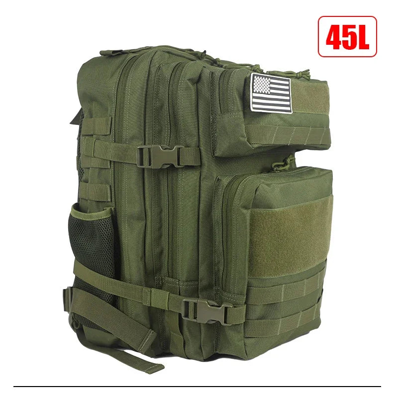 25L/45L 3P Tactical Backpack for Men Women Pink Outdoor Camping Hunting Accessories Military Army Molle Rucksacks Assault Bag