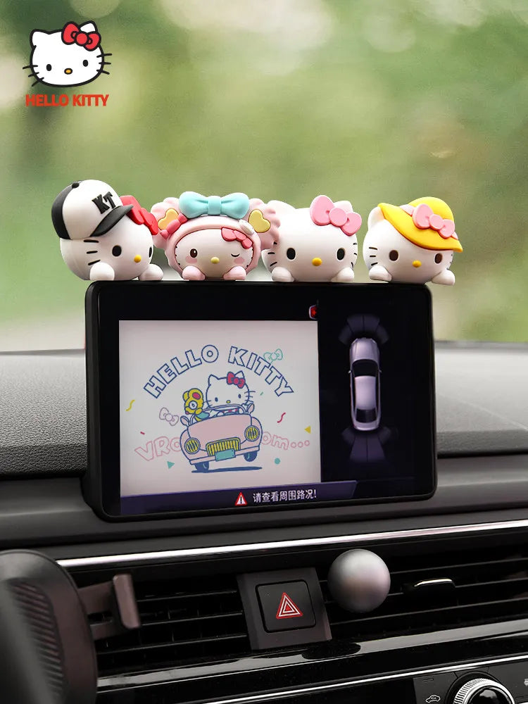 Hello Kitty Car interior accessories, car center console decorations, electric vehicle accessories