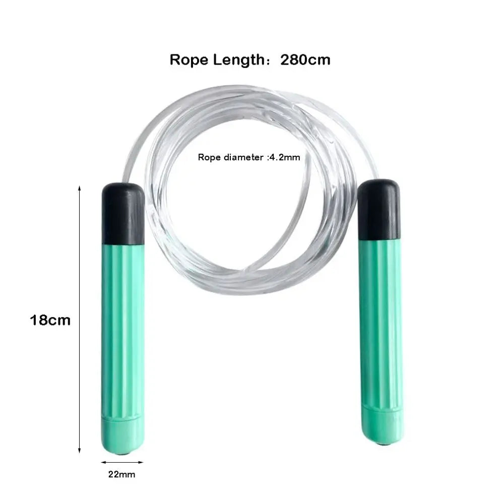 PU LED Luminous Jump Rope Bright Adjustable Length Fluorescent Skipping Rope Dazzling Light Luminous Skipping Rope