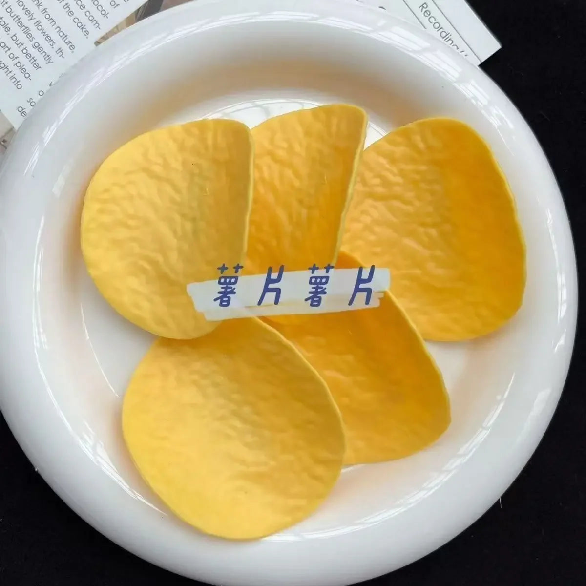 Simulation Potato Chip Hair Clip ins Cute Snack Girl Duckbill Creative Funny Hair Accessories Hairpin Headwear