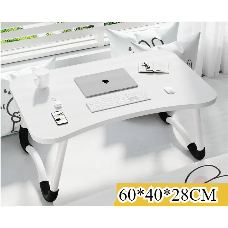 Bed Small table Foldable computer desk Student dormitory Upper bunk Desk Study table Writing table Color table