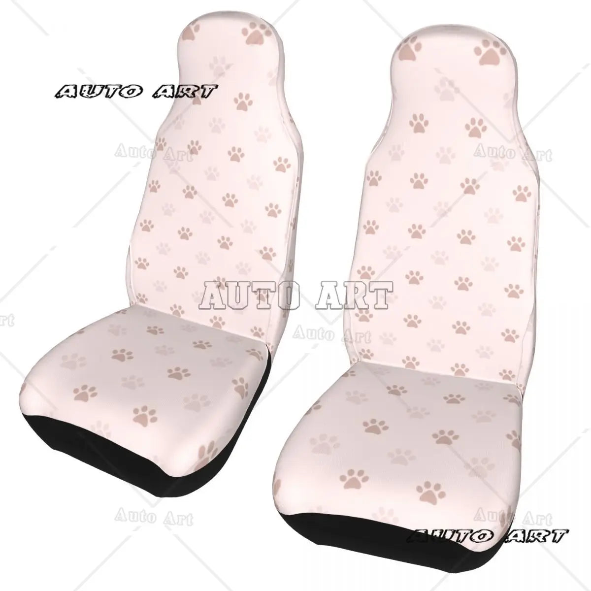 Cute Animal Paw Pattern Universal Car Seat Cover