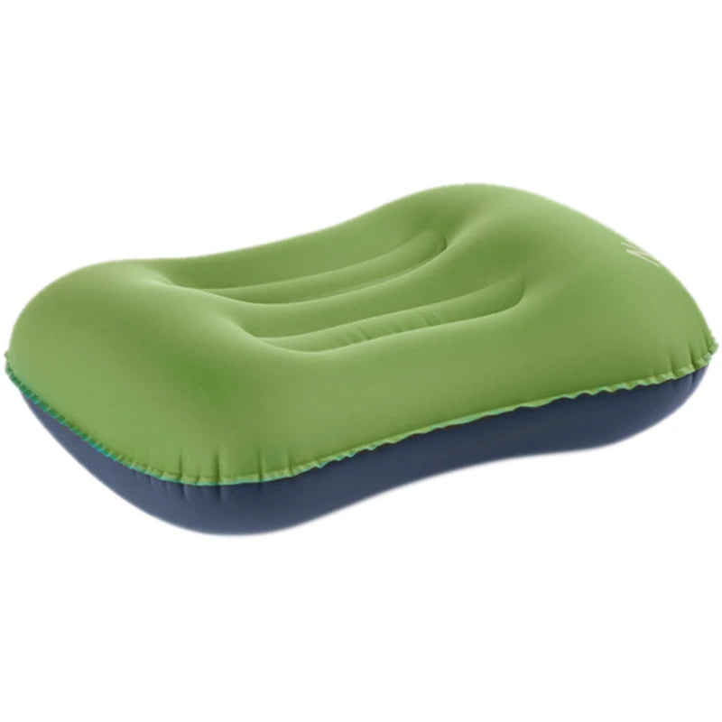 Naturehike Portable TPU Polyseter Inflatable Camping Pillow Mini Travel Air Neck Pillow For Sleeping Rest Relaxing