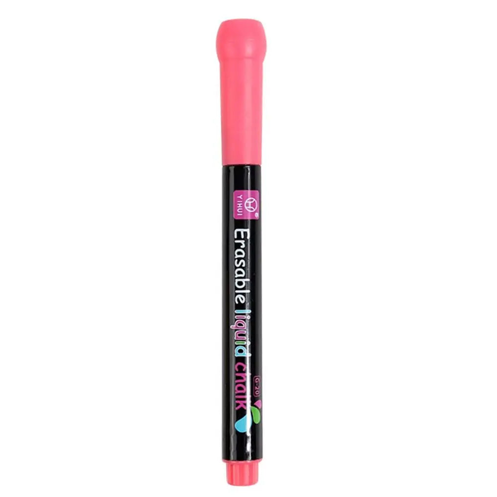 Multi-Color Glass Window Painting Blackboard Graffiti Whiteboard Pen Highlighters Liquid Chalk Pen Art Marker Pen