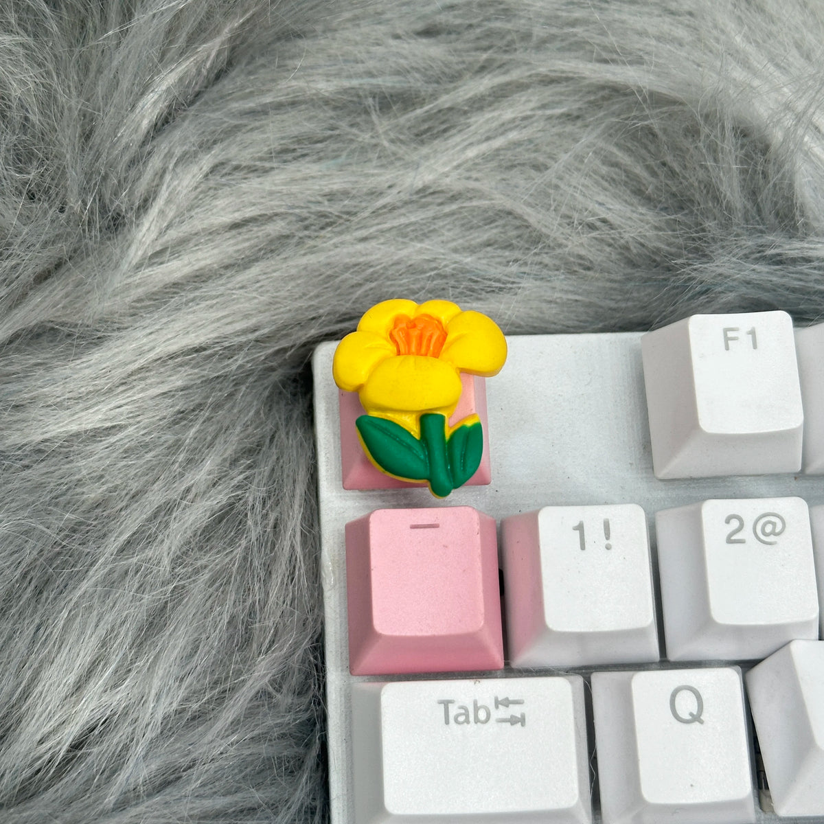 DIY Keycaps with Cute Floral Melodies