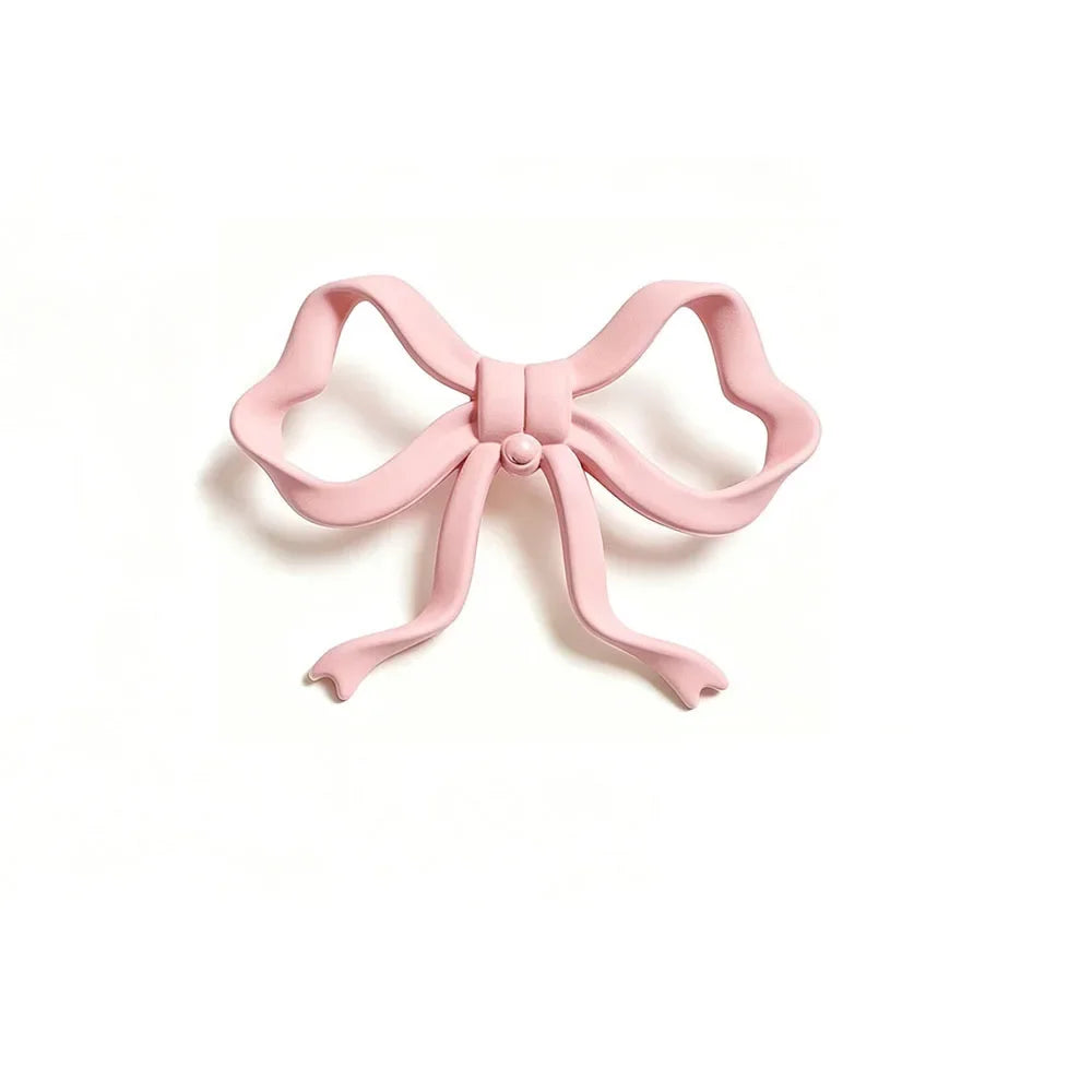 2/4Pcs Pink Bow Shape Drawer Knob Cabinet Handles Kitchen Cupboard Pulls Wardrobe Drawer Knobs Furniture Handle Hardware
