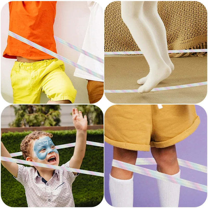 Elastic Chinese Jump Rope Skipping Rope 300cm Long Girls Group Jump Rope Jumping Rope for Games Party Favors Indoor Sports