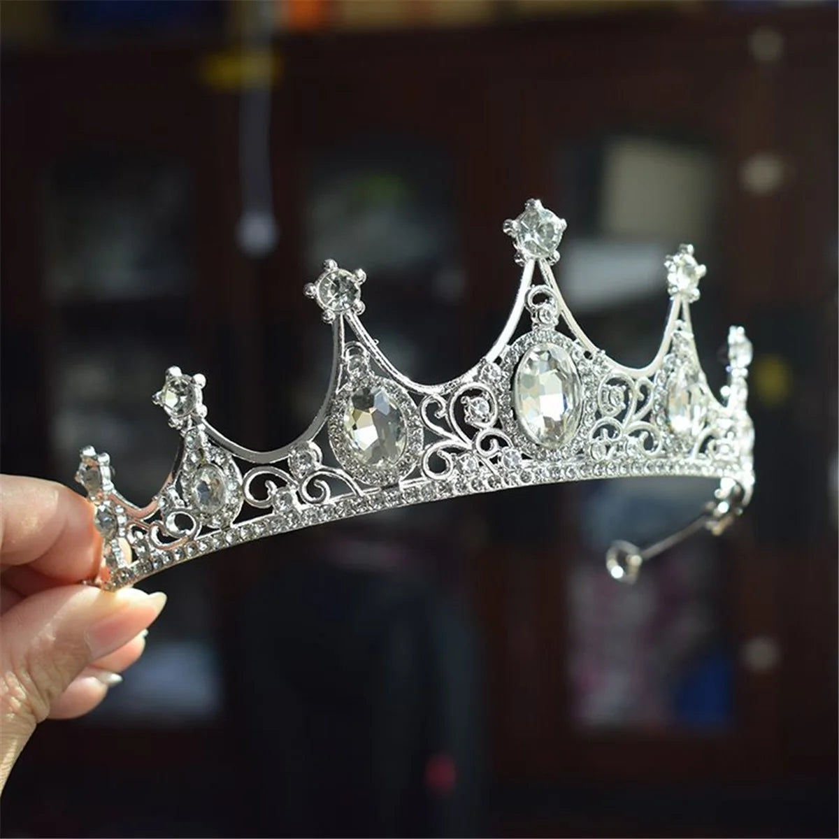 Collection of new inlaid ornaments Baroque retro crown