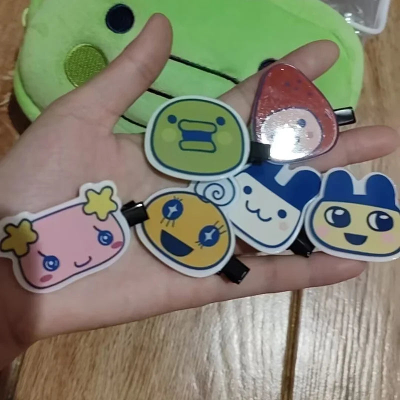 Tamagotchi Series Hairpin Cartoon Duckbill Clip Side Bangs Clip Cute Girl Sweet Hair Accessory Creativity Anime Peripherals Gift