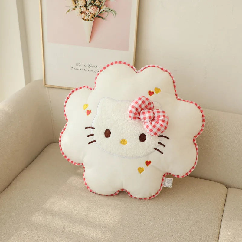 Hello Kitty Car Seat Headrest Auto Head Neck Rest Relax Pillow Car Seat Cover Seat Cushion Auto Protector