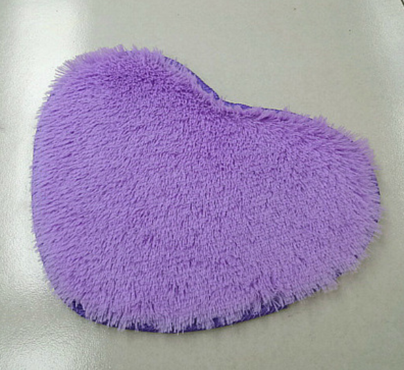 Heart Shaped Silk Carpet and Rug