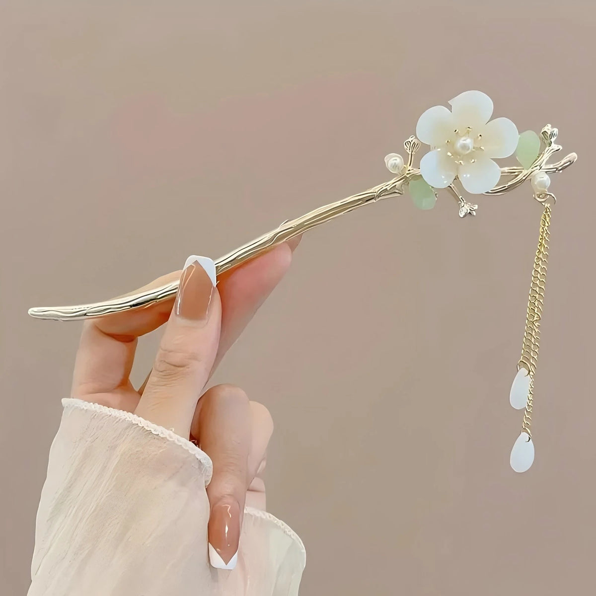 1/3/6pcs Elegant Chinese Style Tassel Hairpin with Traditional Floral Design for Women Bridal Wedding Hair Accessories HairStick