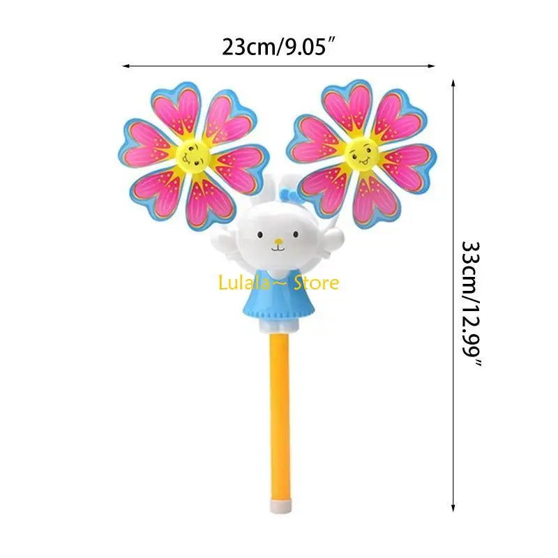 Y4QA Wind Spinners for Garden Yard Decor Wand for Kids for Play LED Lights Windmill Christmas Holiday Night Gifts